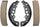 Gold 17738B Bonded Rear Drum Brake Shoe Set