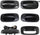 Door Tailgate Handle Textured Black Front Rear Kit Set of 6 Compatible with GM Truck