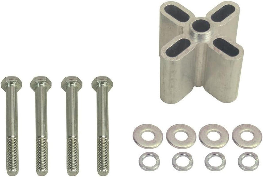 31521 2" Fan Spacer, Silver