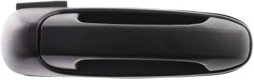 Compatible with Dodge Ram 1500 Exterior Door Handle 2002-2008 Passenger Side Rear, Textured Black | Trim: All Submodels | CH1521109 | 55275684AB