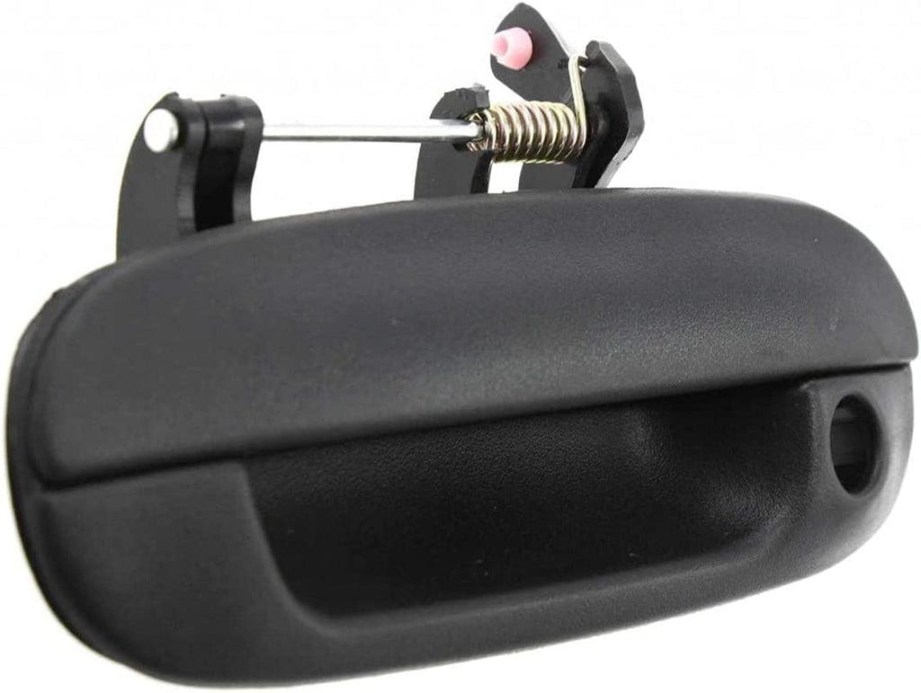 for GMC Envoy XL Exterior Door Handle Front, Driver Side Textured Black (2002-2006) | with Key Hole | Trim: SLT/SLE | GM1310139 | 15291303