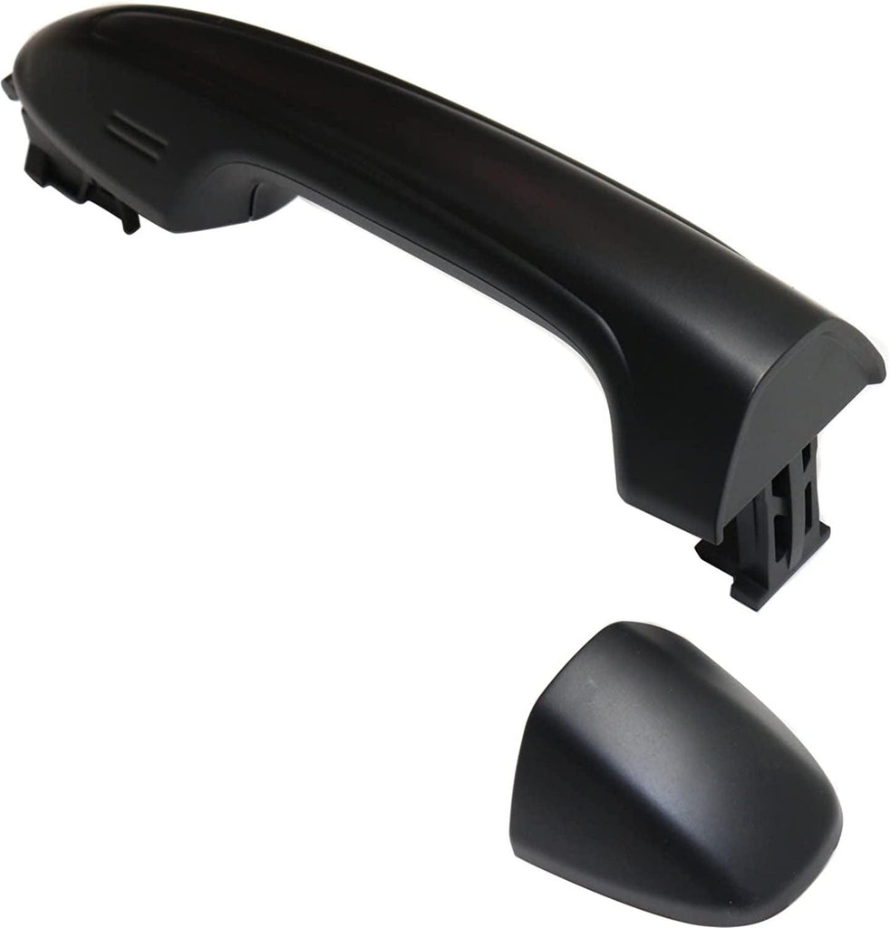 Front, Driver and Passenger Side Exterior Door Handle Set of 2 Compatible with 2013-2016 Toyota RAV4