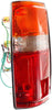 Compatible with Toyota Pickup Tail Light Assembly 1984-1988 Driver Side W/Chrome Trim TO2800104 | 8156089150