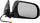 Dorman 955-1039 Passenger Side Door Mirror for Select Toyota Models