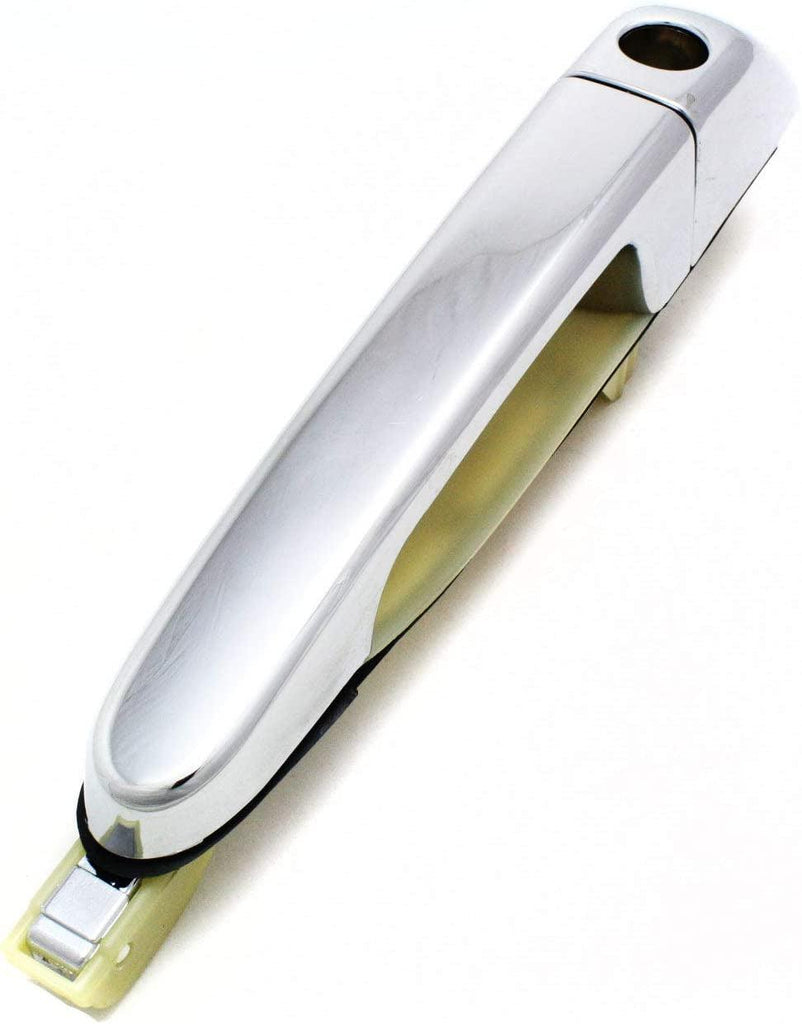 Front and Rear Exterior Door Handle Set of 4 Compatible with 2006-2012 Kia Sedona and 2007-2008 Hyundai Entourage Chrome Driver and Passenger Side