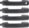 Exterior Door Handle Set of 4 Compatible with 2007-2018 Toyota Tundra & 2008-2020 Toyota Sequoia Front and Rear, Driver and Passenger Side