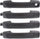 Exterior Door Handle Set of 4 Compatible with 2007-2018 Toyota Tundra & 2008-2020 Toyota Sequoia Front and Rear, Driver and Passenger Side