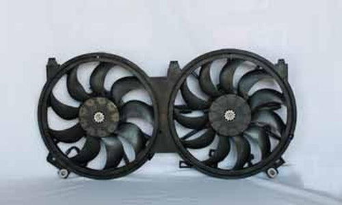 07-11 Altima Sedan Radiator & A/C Fan Assembly Dual Fan