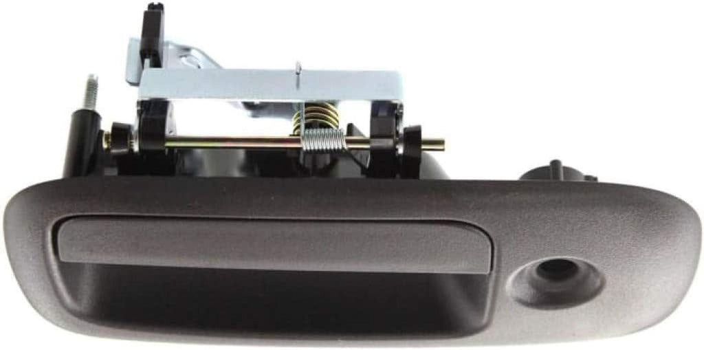 for Chevy Express 3500 Exterior Door Handle Front Driver Side | Textured Black 2003-2009 | with Key Hole | Trim: Base/Ls | GM1310148 | 25989399