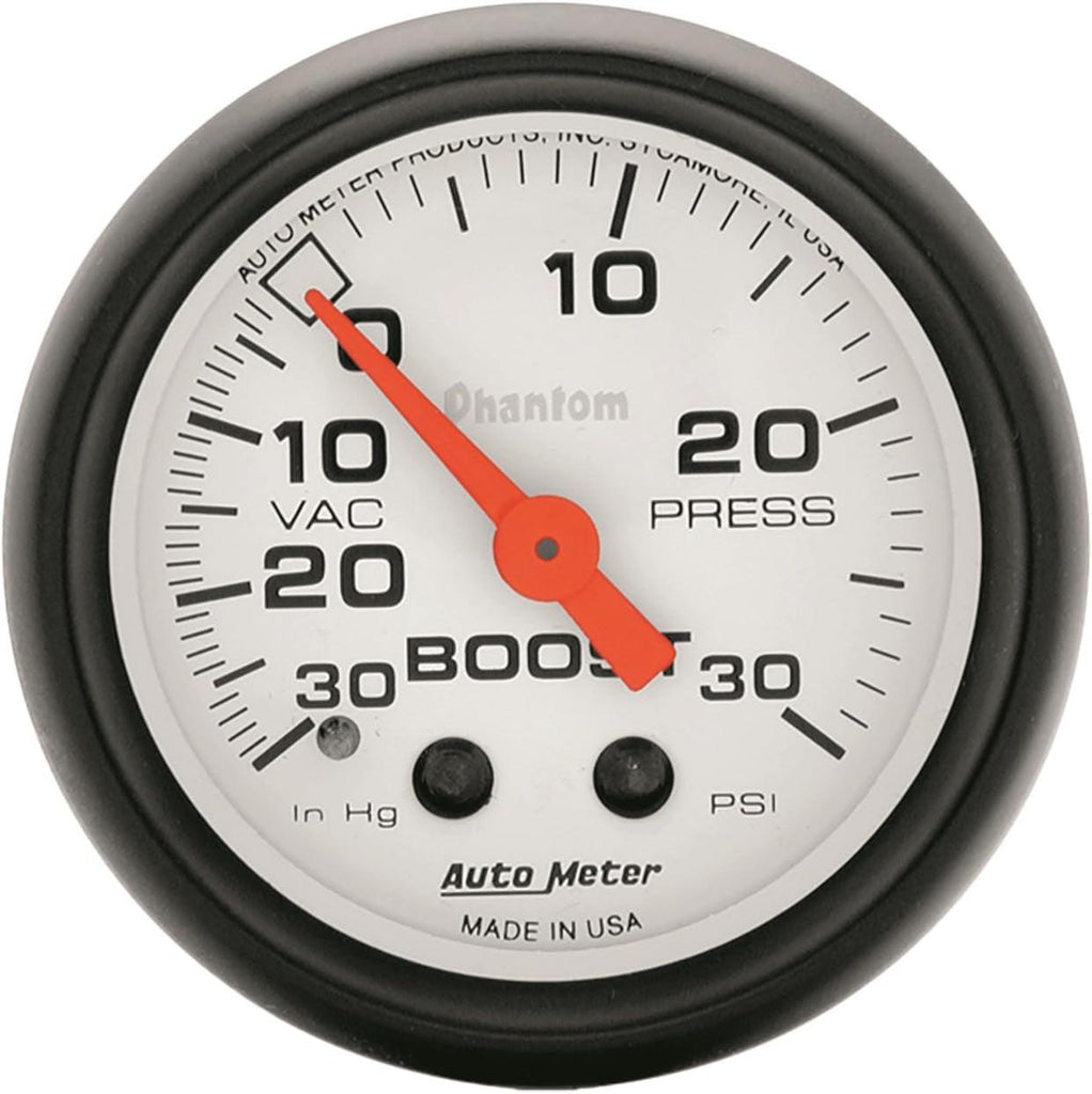 5703 Phantom Mechanical Boost/Vacuum Gauge,2.3125 In.