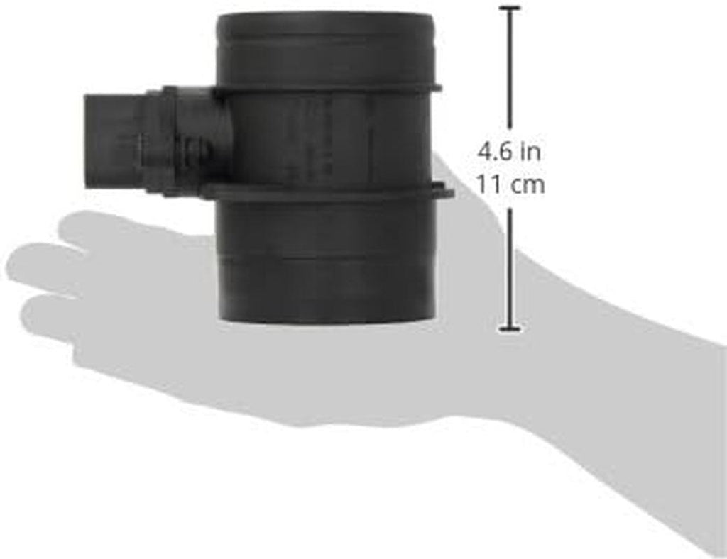 0281002461 Original Equipment Mass Air Flow (MAF) Sensor for Select Volkswagen: 2004-05 Passat, 2004-08 Touareg