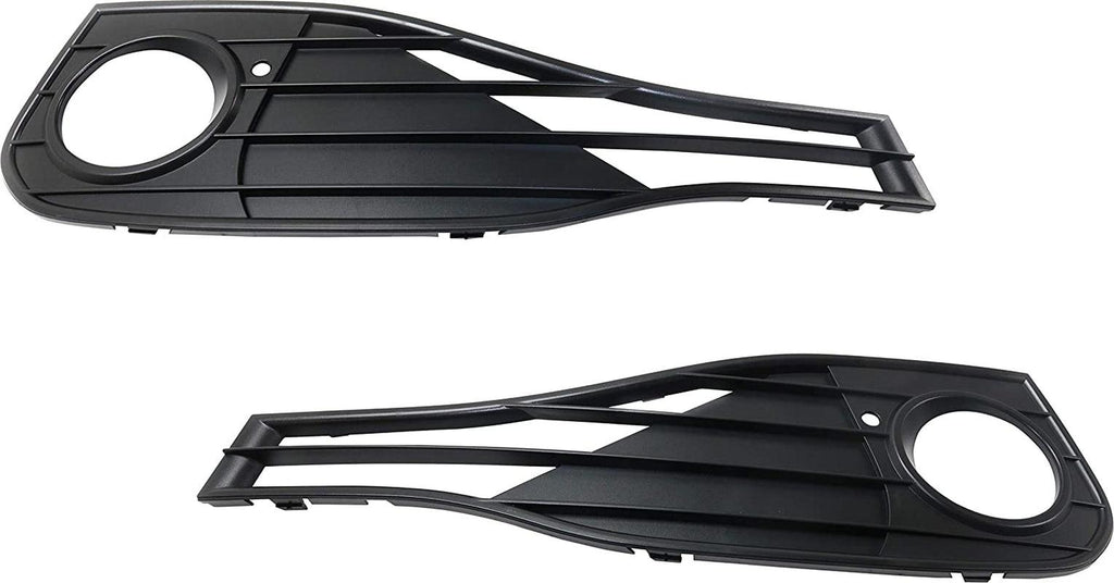 Fog Lamp Molding Compatible with 2014-2016 BMW 428I/428I Xdrive/435I/435I Xdrive Textured Black Conv/Coupe/Hb Standard Passenger and Driver Side