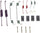 Professional 18K1466 Rear Drum Brake Hardware Kit with Springs, Pins, Retainers, and Washers