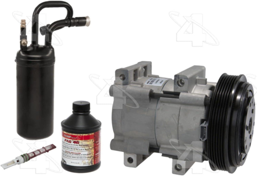 Nobrandname 1783NK Complete Air Conditioning Kit Complete Air Conditioning Kit W/New Compressor A/C Compressor Mount and Drive Kit A/C Replacement Kit