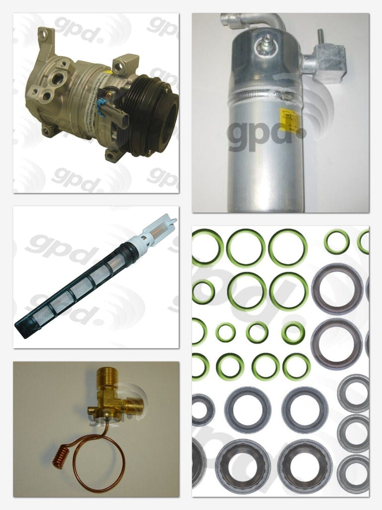 A/C Compressor and Component Kit for Yukon, Yukon XL 1500+More 9612811