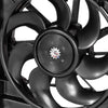 OEM-RF-0092 Factory Style Radiator Cooling Fan Assembly Cooling Efficiency Improved Direct Replacement [Compatible with 10-12 Fusion / 10-12 MKZ Fits 3.5L Engines] Black