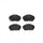 Brembo Front Disc Brake Pad Set for Integra, Civic (P28048)