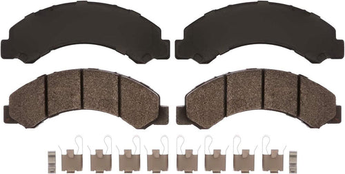 Gold 17D825MH Semi-Metallic Front Disc Brake Pad Set