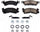 (Z23-052) Z23 Evolution Sport Brake Pads, Front