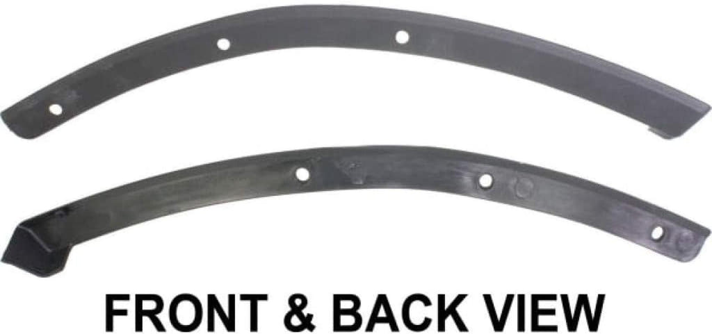 For Chevy Silverado 1500 Bumper Trim 2007-2013 Outer Driver & Passenger Side Pair/Set | Front | Primed | GM1088172 + GM1089172 | 15131292 + 15131293