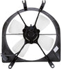 600070 Cooling Fan Assembly Compatible with 1992-1998 Honda Civic Black