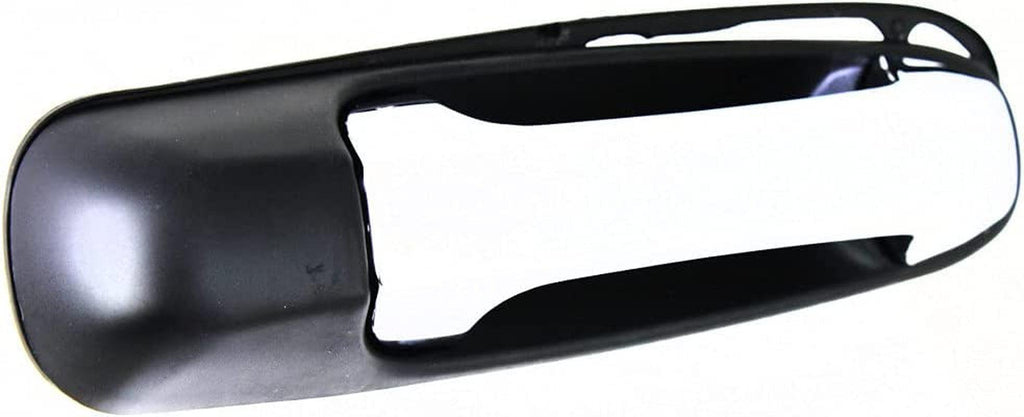 for Chrysler Aspen Exterior Door Handle Front, Passenger Side Smooth Black Bezel W/Chrome Lever 2007 2008 2009 | Trim: All Submodels | CH1311139 | 1EH581XRAA