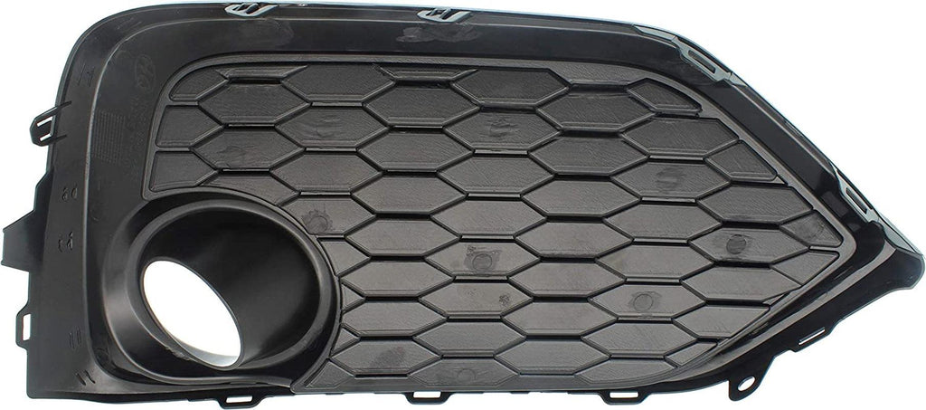 Fog Lamp Molding Compatible with 2017-2018 Honda Civic Side Garnish Coupe/Hatchback/Sedan Driver Side