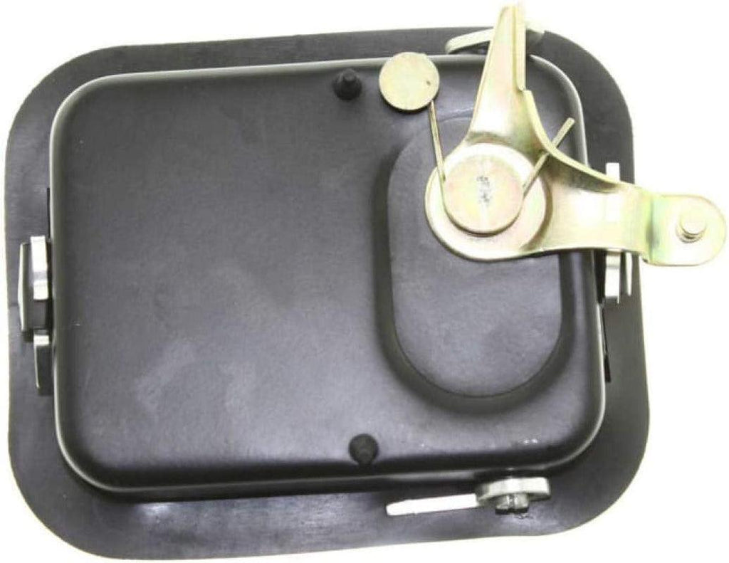 Compatible with Jeep Wrangler TJ Exterior Door Handle 1997-2006 Driver Side | Front | Smooth Black | Trim: All Submodels | CH1311111 | J5758172