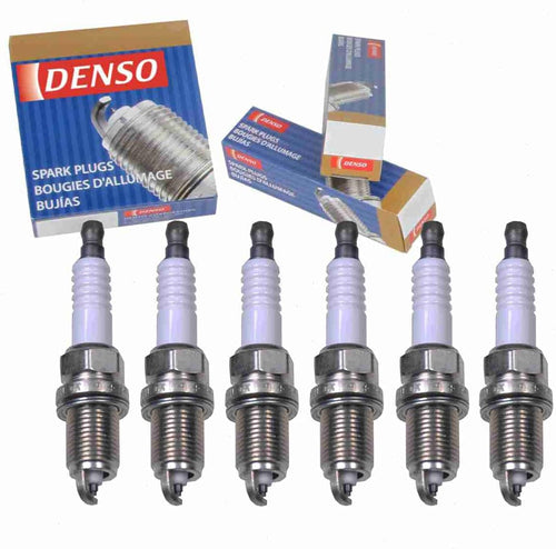 6 Pc DENSO Standard Spark Plugs Compatible with Dodge Ram 1500 3.7L V6 2002-2010