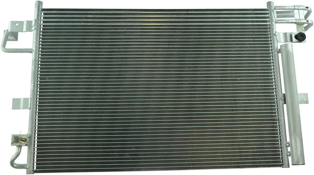 AC Condenser A/C Air Conditioning W/Receiver Dyer & Trans Cooler for Ford