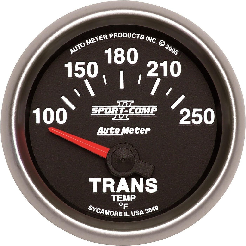 3649 2-1/16" 100- 250 F Short Sweep Electric Transmission Temperature Gauge