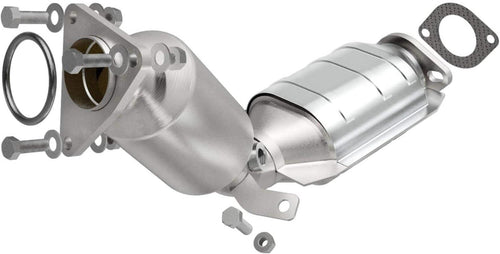 Magnaflow Direct-Fit Catalytic Converter OEM Grade Federal/Epa Compliant 49144 - Stainless Steel 2.25In Main Piping, 19In Overall Length, Post Converter O2 Sensor - OEM Import Replacement
