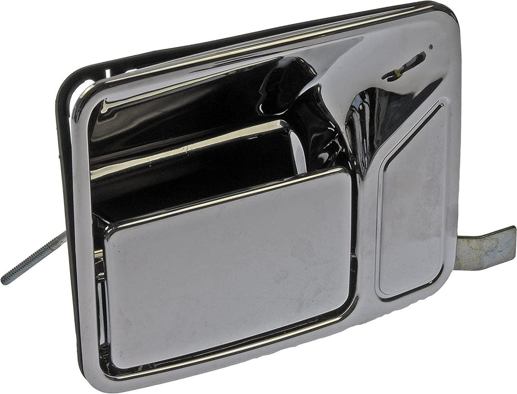 Dorman 91100 Rear Right Exterior Door Handle Front/Rear Right Compatible with Select Ford Models, Chrome (OE FIX)