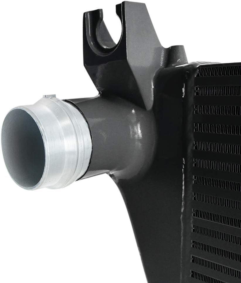 MMINT-RGR-19KBKBK Performance Intercooler Kit, Compatible with Ford Ranger 2.3L Ecoboost 2019+, Black Intercooler, Black Pipes