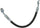 Professional 18J4587 Rear Passenger Side Hydraulic Brake Hose Assembly