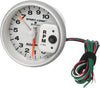 3910 Sport-Comp Silver Tachometer,5.000 In.
