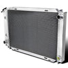 3 Core Manual Transmission Aluminum Cooling Radiator Compatible with Ford Mustang 1979-1993