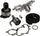 TCKWP240C Powergrip Premium Timing Belt Component Kit with Water Pump