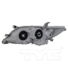 TYC Headlight Assembly for 10-11 Camry 20-9089-01-9