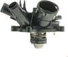 50072 Engine Coolant Thermostat with Water Outlet Housing for Select Mercedes Vehicles, 1 Pack