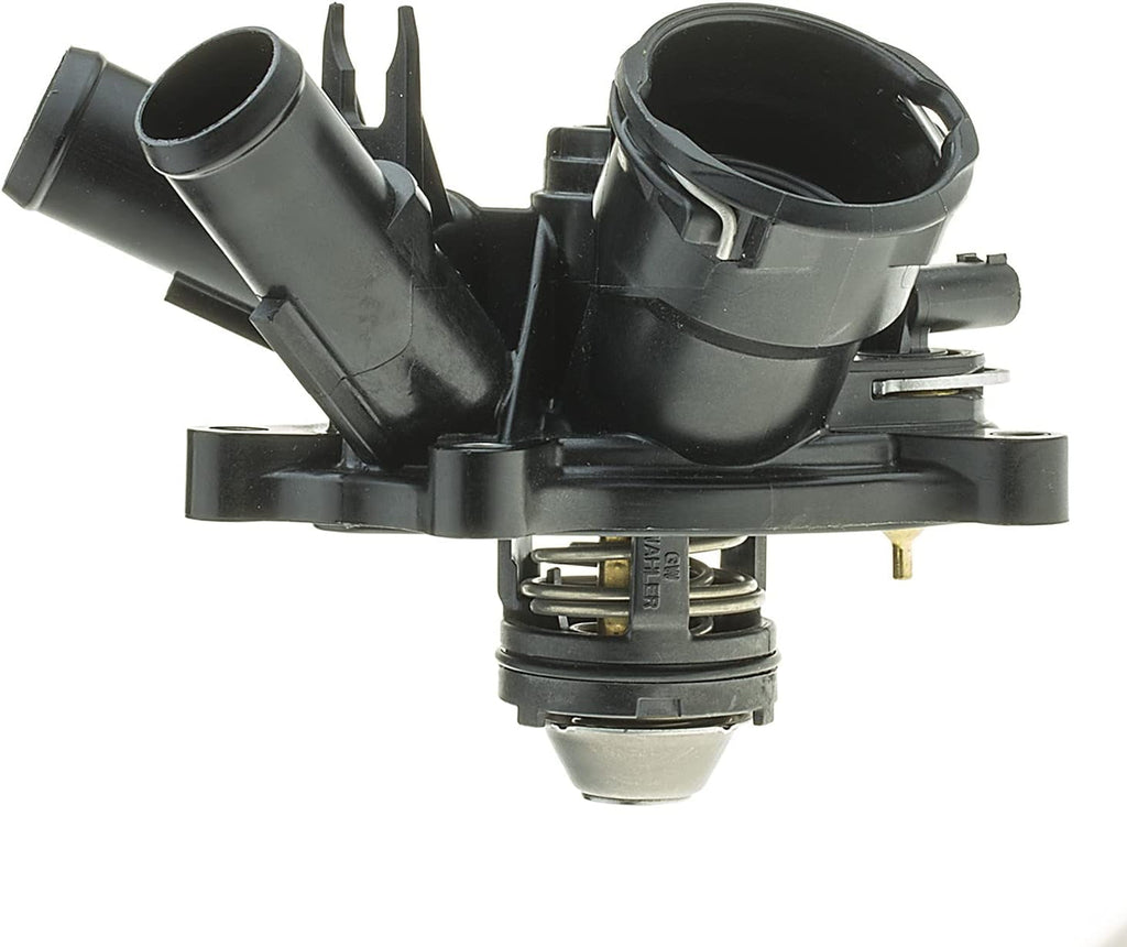 50072 Engine Coolant Thermostat with Water Outlet Housing for Select Mercedes Vehicles, 1 Pack