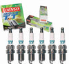 6 Pc DENSO Iridium TT Spark Plugs Compatible with Toyota Sienna 3.0L 3.3L V6 1998-2006