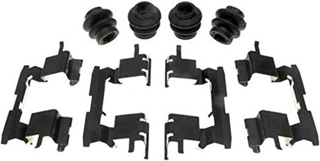 Gold 18K2001A Front Disc Brake Caliper Hardware Kit with Clips and Seals