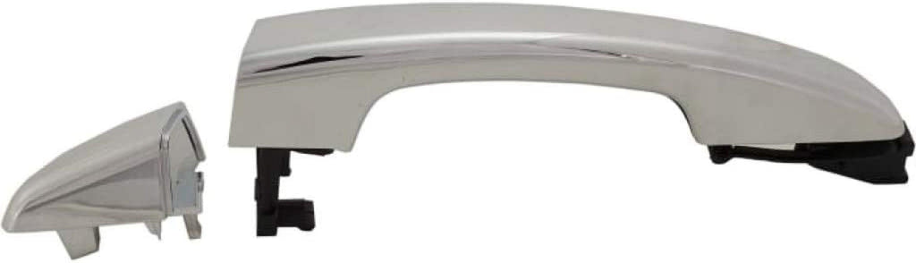 for Hyundai Sonata Exterior Door Handle Rear, Driver Side Chrome (2015-2018) | Trim:All Submodels