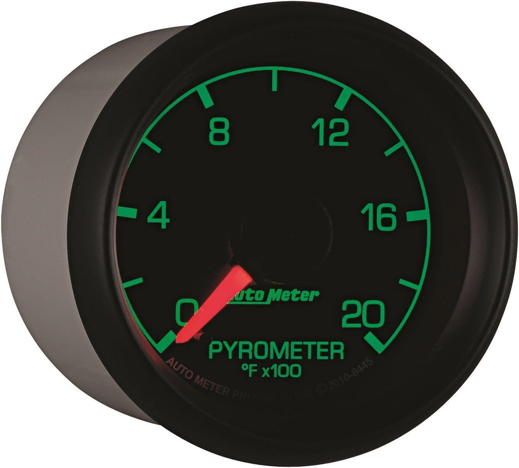 8445 Factory Match 2-1/16" 0-2000 Degree Fahrenheit Pyrometer Kit Gauge for Ford Racing