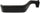 For Ford F-350 Interior Door Handle Front or Rear, Driver Side Black (1987-1997) | Trim: Custom/Xl/Xlt Lariat | FO1352107 | E7TZ1522601A