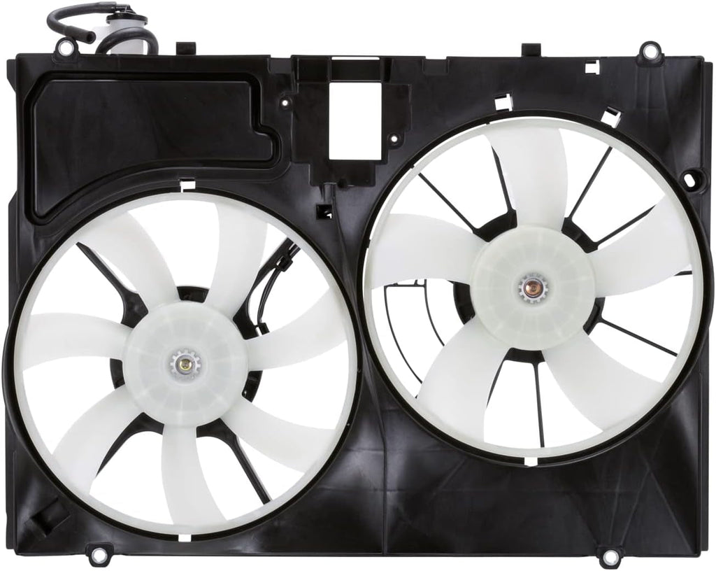 622080 Cooling Fan Assembly Compatible with 2007-2010 Toyota Sienna, Black