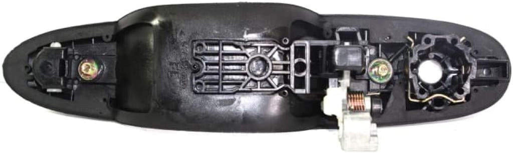 for Mazda MPV Exterior Door Handle Front, Driver Side Smooth Black 2000-2006 | with Key Hole | Trim:All Submodels | MA1310117 | LC7059410F08