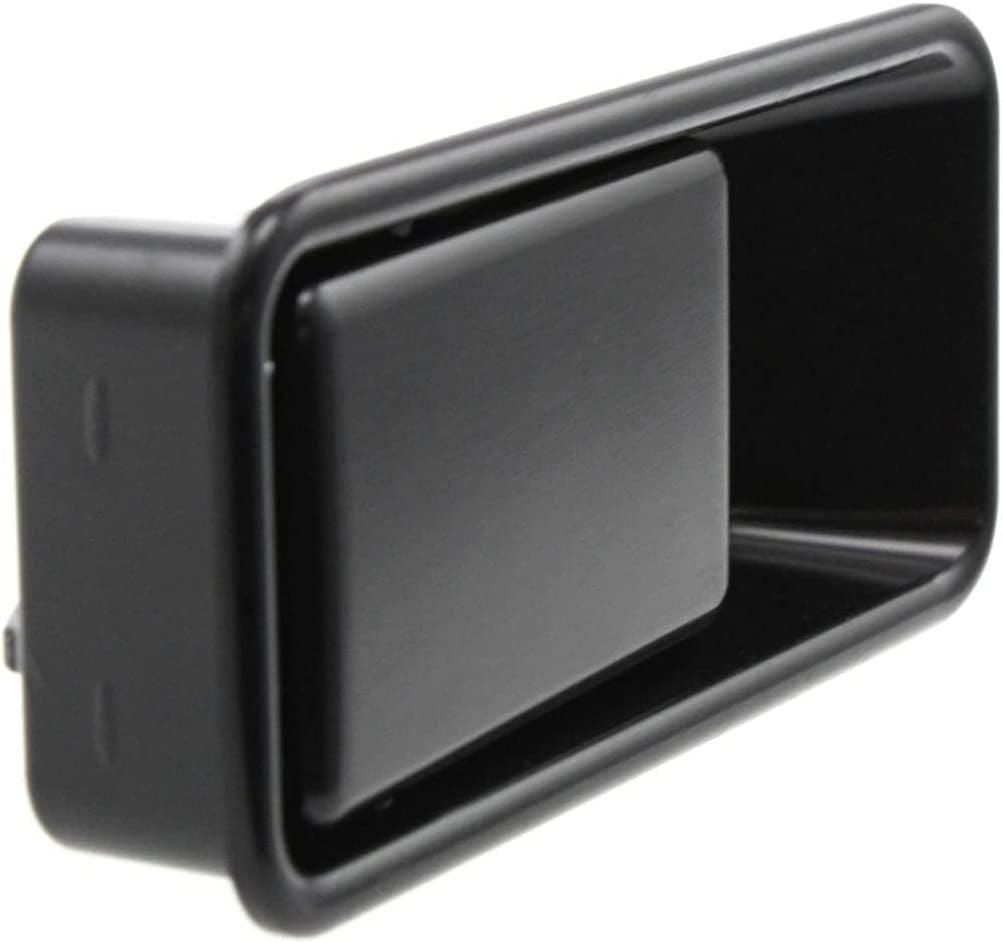 for Jeep Wrangler TJ Exterior Door Handle 1997-2006 Driver Side | Front | Smooth Black | Trim:All Submodels | CH1310144 | 55176549AB