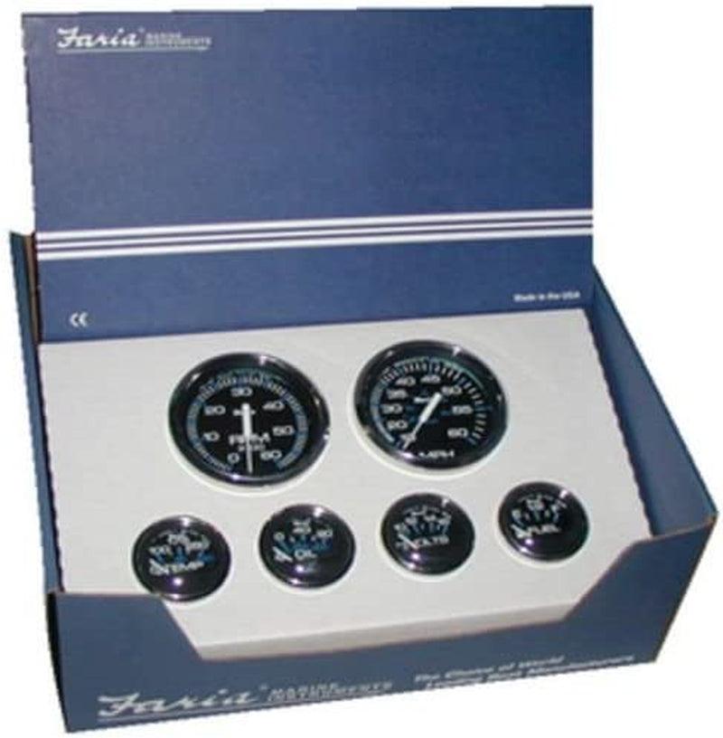 Faria Chesapeake Ss 6-Gauge Set